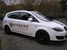 Seat Altea XL 180 PS mit Werbung