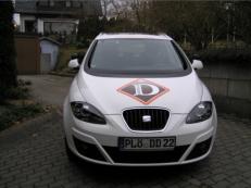 Seat Altea XL 180 PS mit Werbung